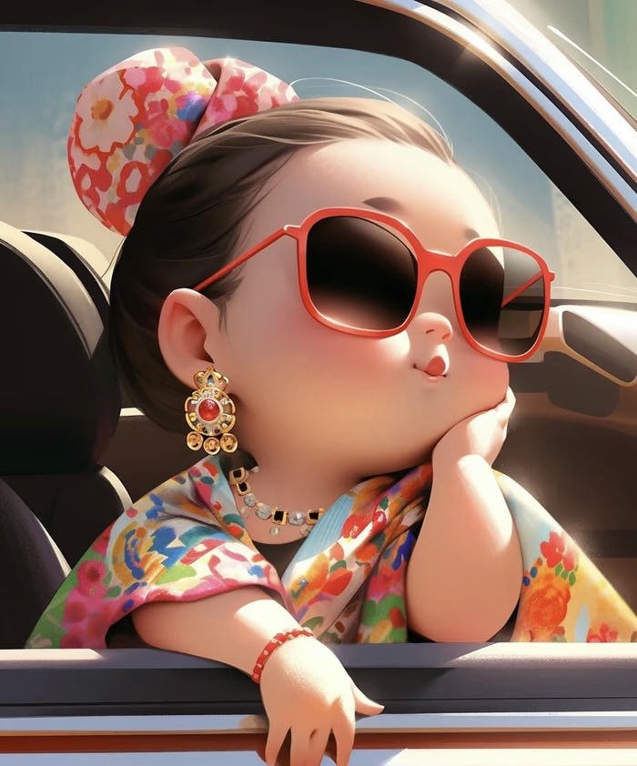 Avatar chibi hài hước ngộ nghĩnh