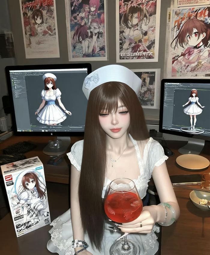 Avatar girl xinh nhẹ nhàng