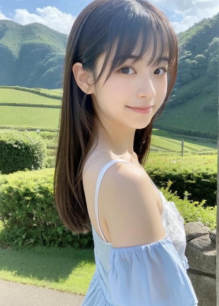 Avatar girl xinh nhẹ nhàng phong thái dịu