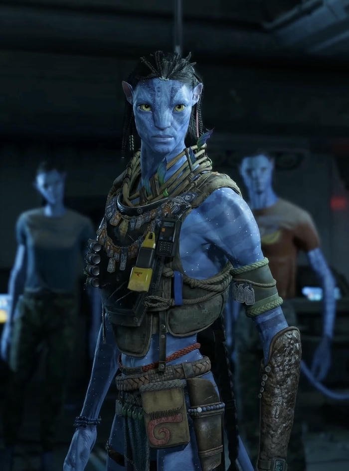 Avatar mặt người nghệ thuật phong cách trừu tượng