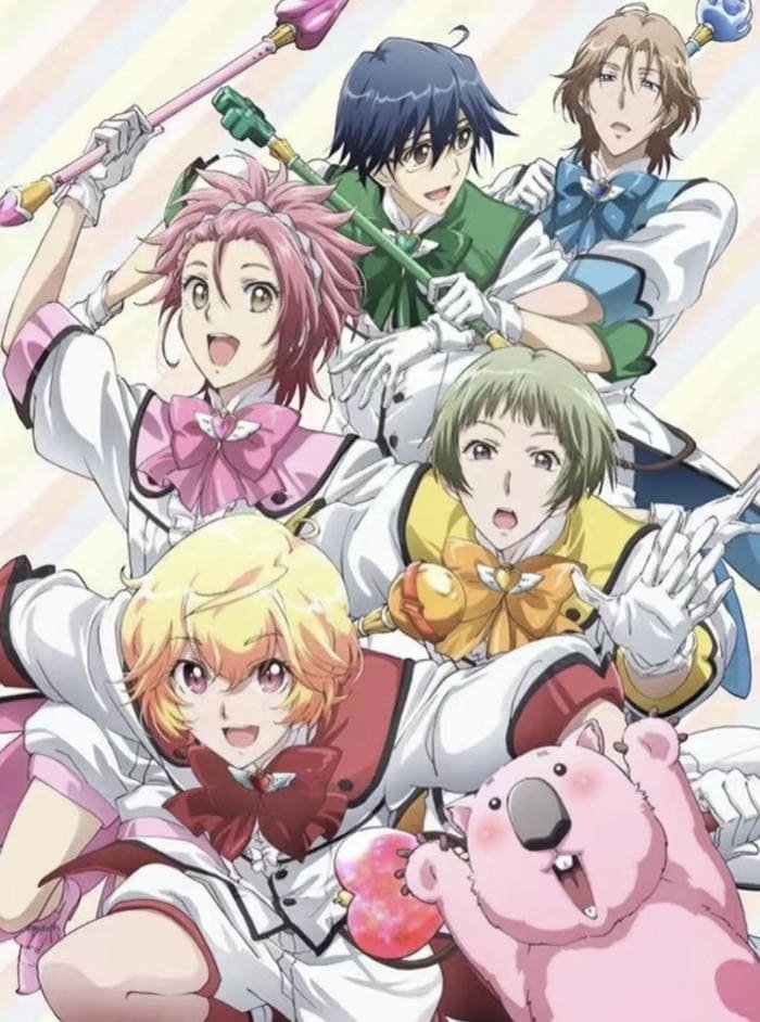 Hình ảnh anime cậu bé phép thuật tung năng lượng