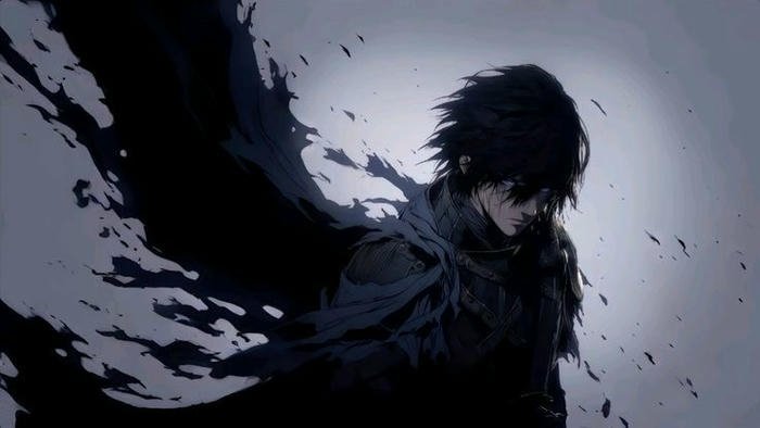 Hình ảnh anime chiến binh trong màn đêm