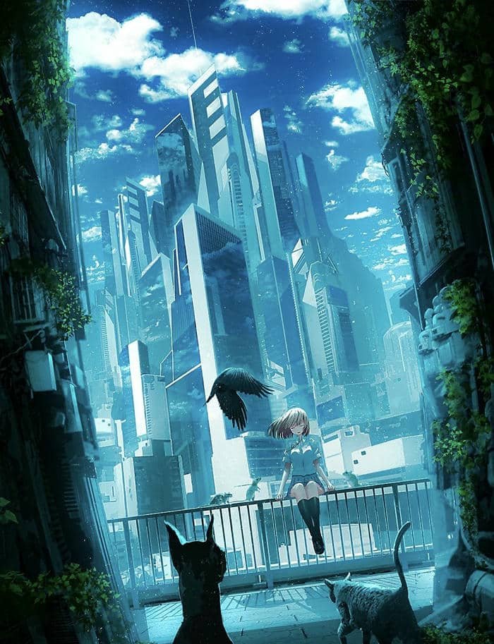 Hình ảnh anime fantasy đẹp mê ly