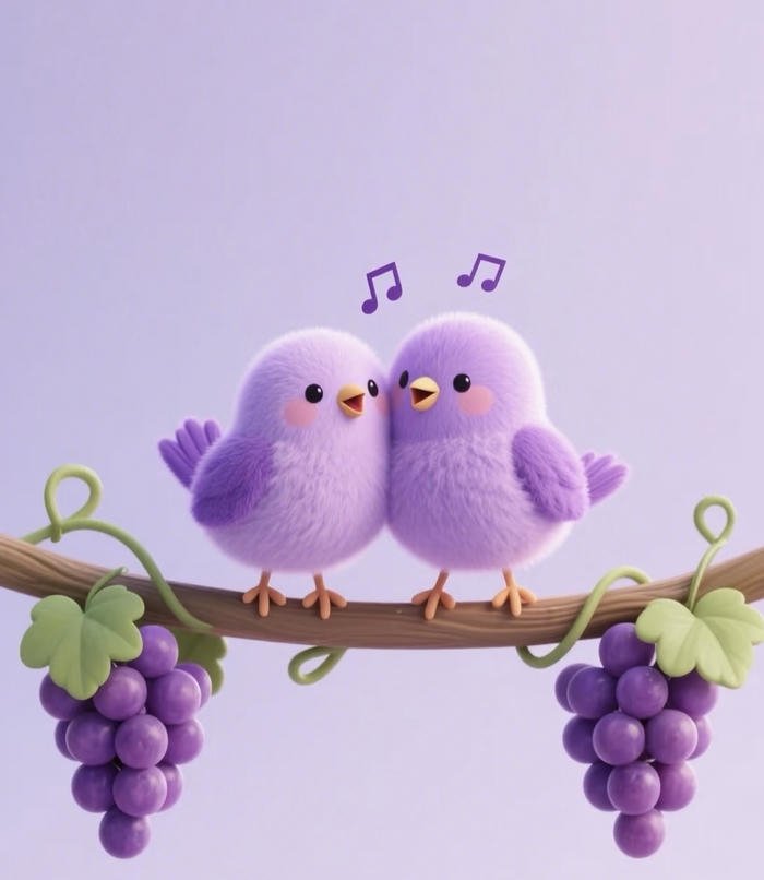 Hình ảnh avatar 3D dễ thương tông sáng tươi