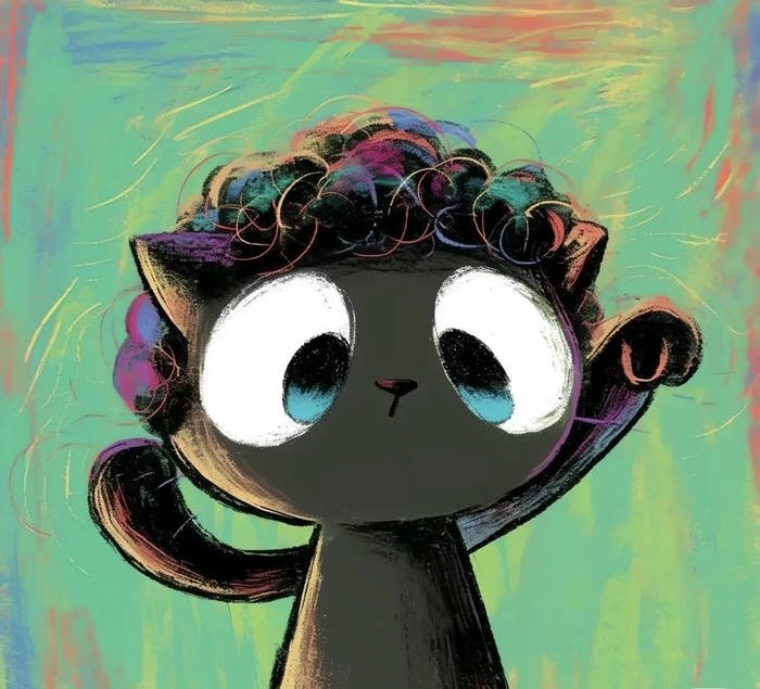 Hình ảnh avatar độc đáo màu sắc tươi sáng hài