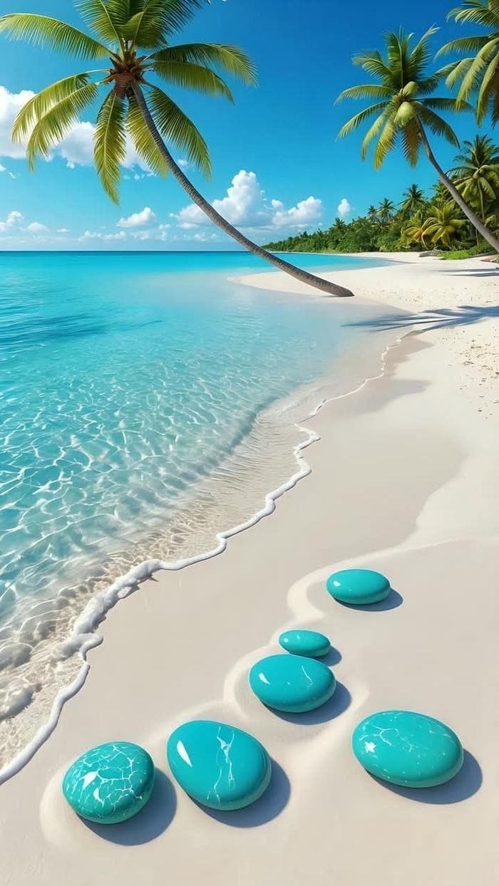 Hình ảnh nền bãi biển nhiệt đới đẹp