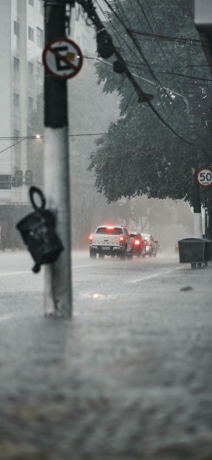 Hình ảnh nền lãng mạn cơn mưa rào