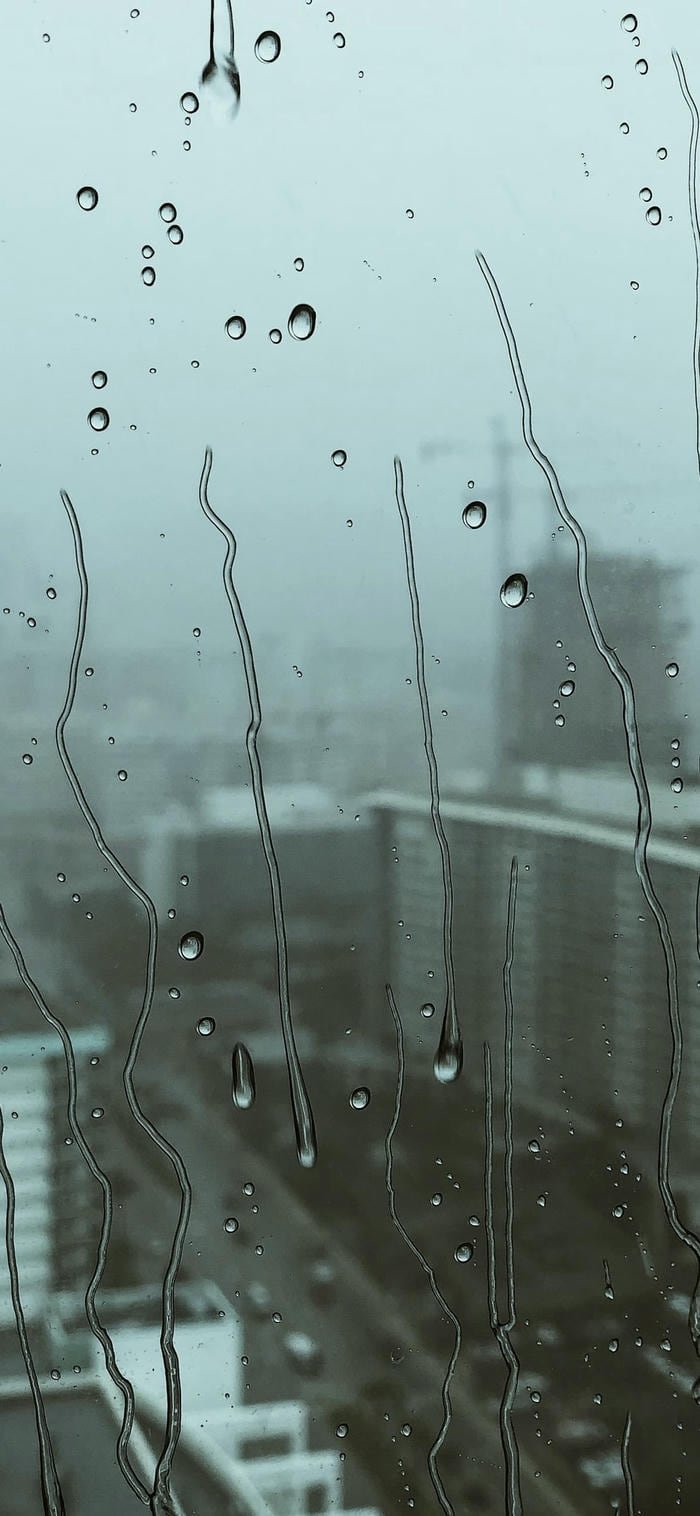 Hình ảnh nền mưa lãng mạn mờ ảo