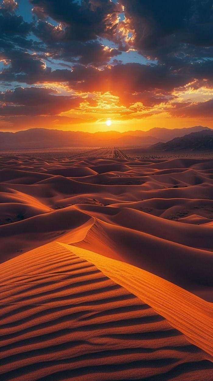 Hình ảnh nền sa mạc hoang vu cổ điển