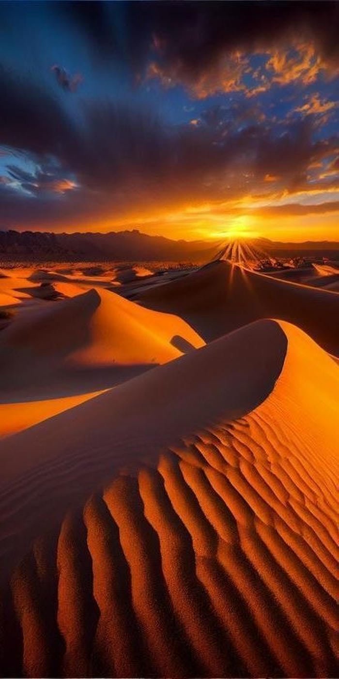 Hình ảnh nền sa mạc hoang vu khắc nghiệt