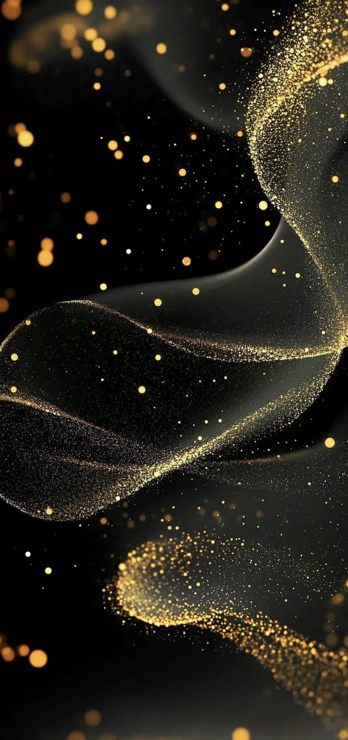 Hình ảnh nền tối sang trọng vệt vàng