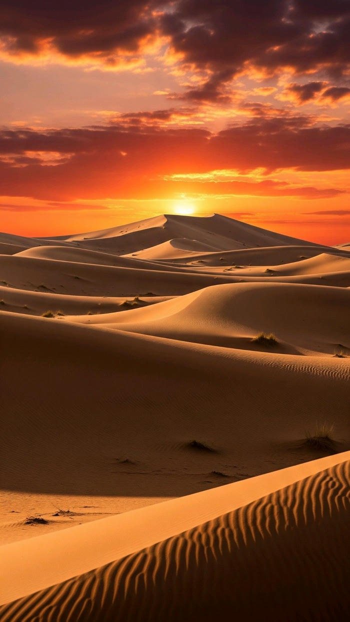 Hình ảnh sa mạc hoang vu cảnh tự nhiên