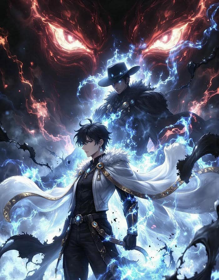 Hình anime cậu bé phép thuật đẹp sắc nét