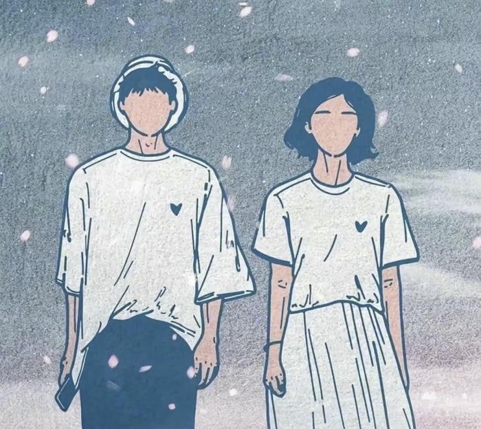 Hình anime đôi lãng mạn không khí tĩnh