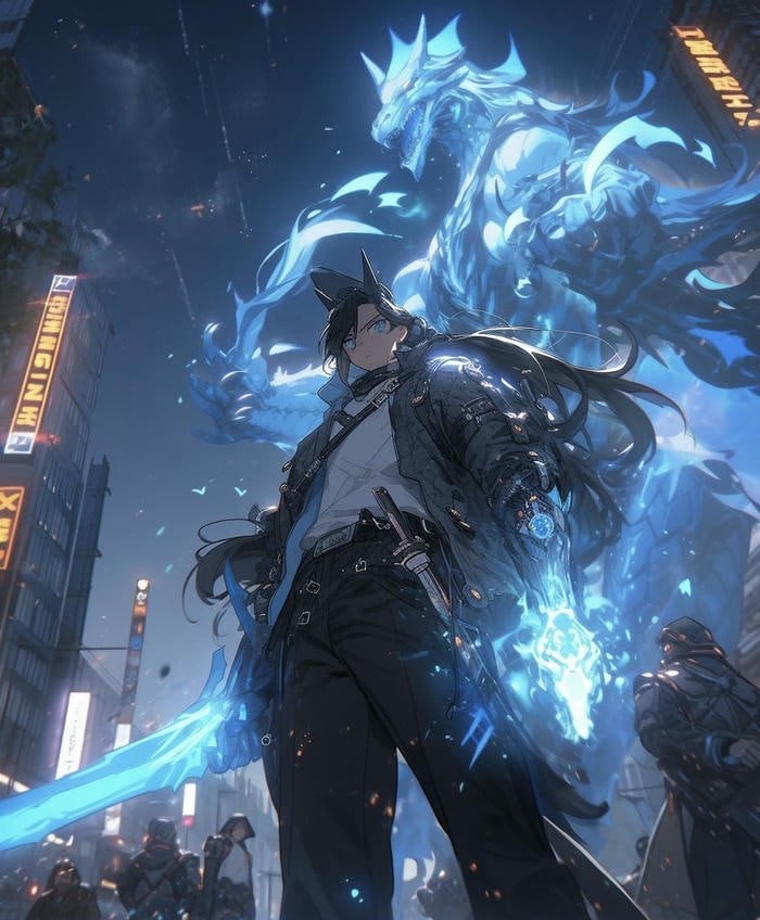 Hình anime fantasy cảm giác mơ màng