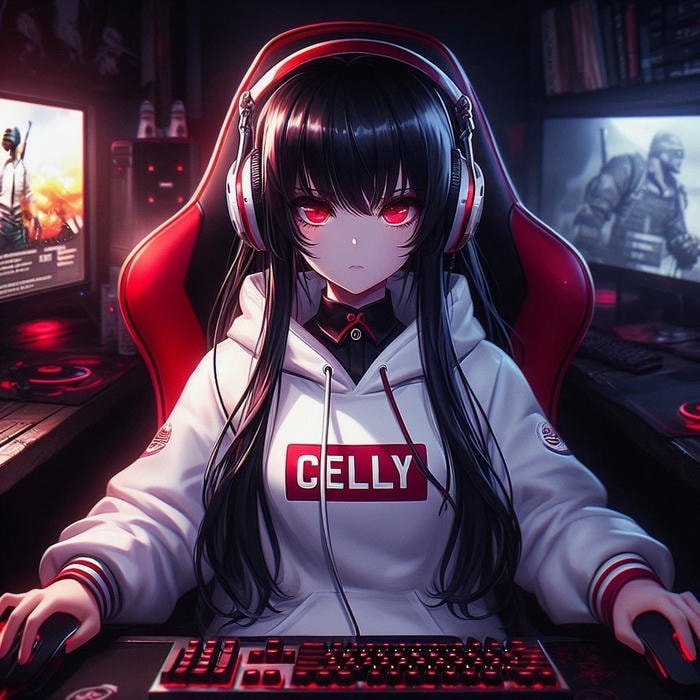 Hình anime gamer cool nổi bật