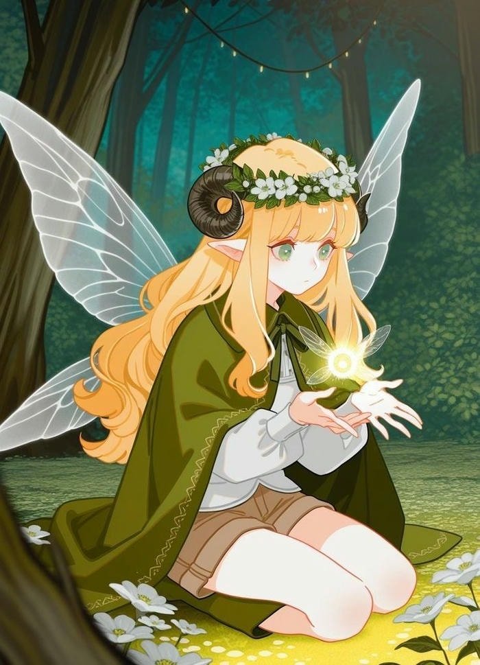 Hình anime thần rừng đẹp mắt