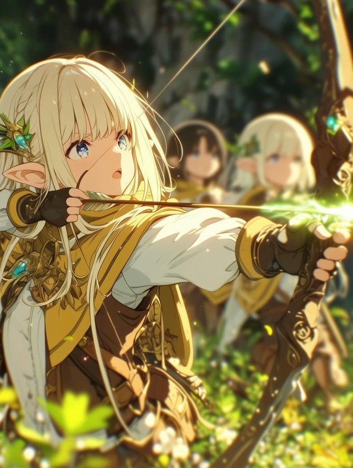 Hình anime thần rừng hoang dã