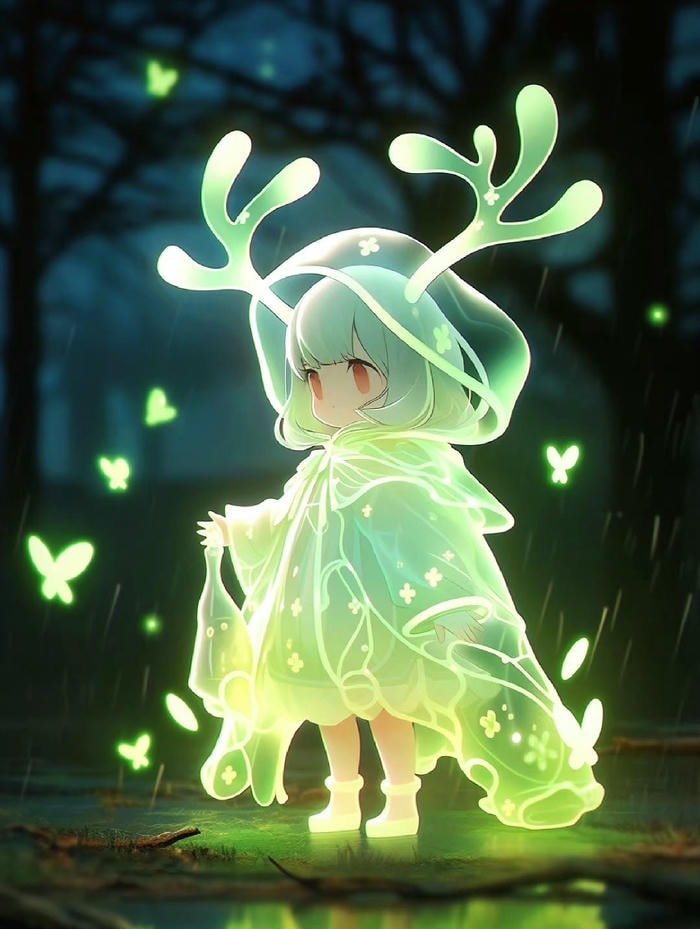 Hình anime thần rừng tinh tế