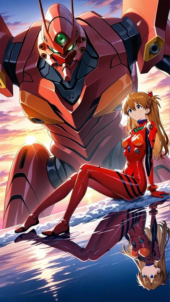 Hình anime thế giới tương lai đẹp nhẹ nhàng