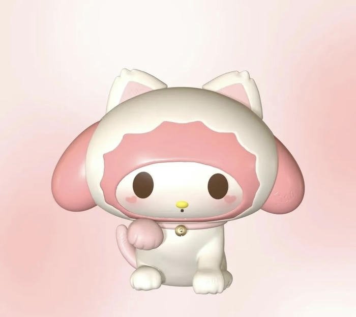 Hình avatar 3D dễ thương ánh nhìn hiền