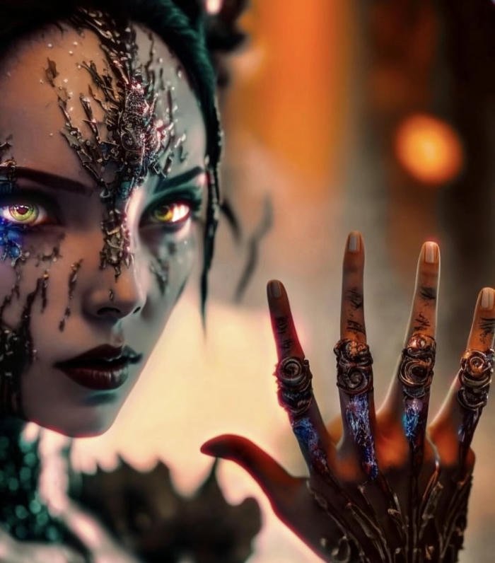 Hình avatar 3D siêu ngầu phong cách dữ