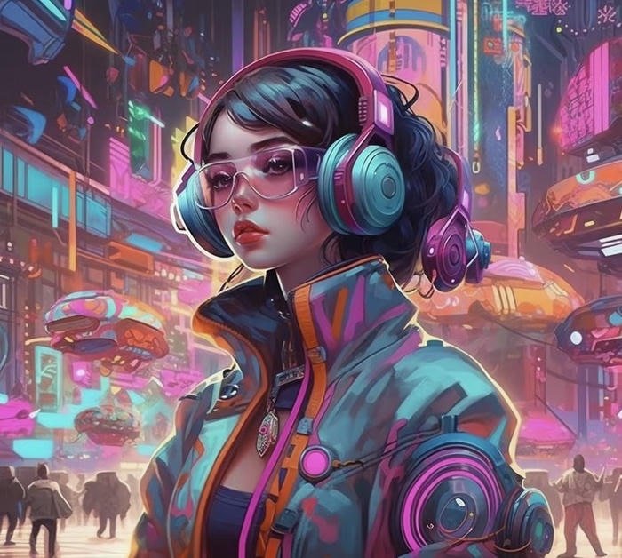 Hình avatar 3D siêu ngầu phong cách tối