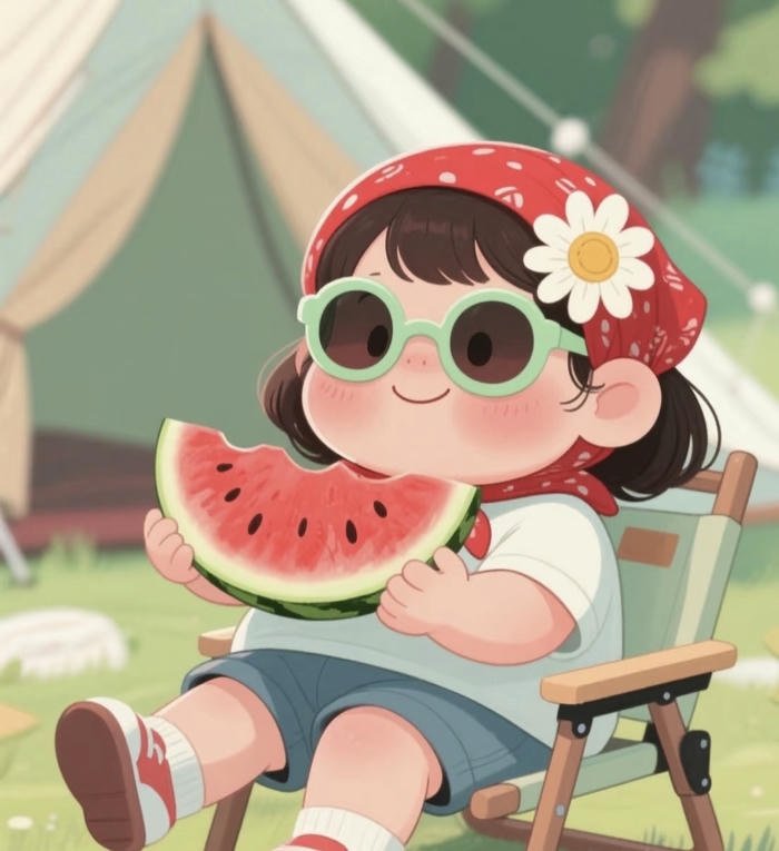 Hình avatar chibi hài hước đáng yêu