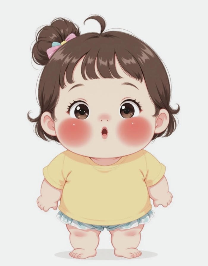 Hình avatar chibi hài hước đơn giản