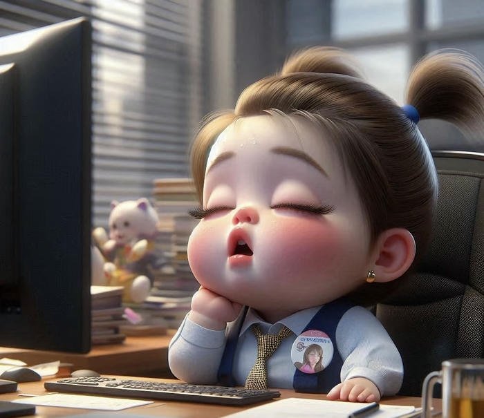 Hình avatar chibi hài hước ngộ lạ