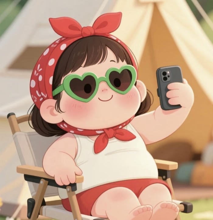 Hình avatar chibi hài hước ngộ nghĩnh