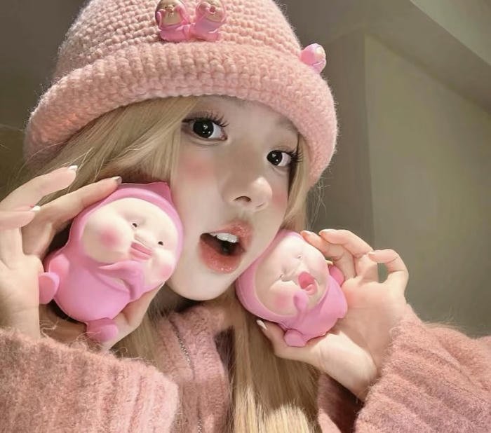 Hình avatar dễ thương màu pastel xinh xắn