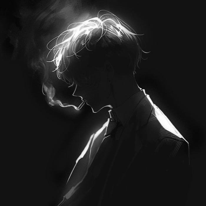 Hình avatar nghệ thuật tối màu cực đẹp