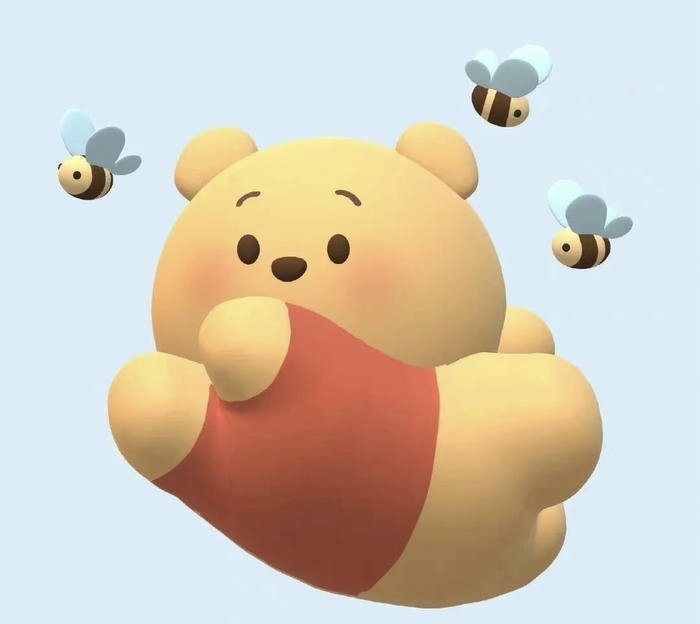 Hình đại diện 3D dễ thương kiểu dáng nhỏ