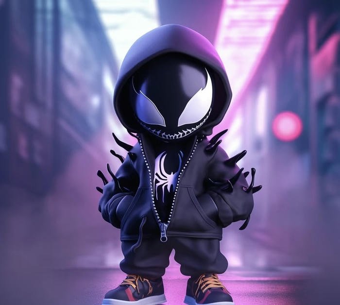 Hình đại diện 3D siêu ngầu ánh nhìn cứng