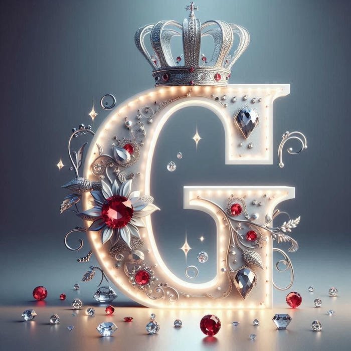 Hình đại diện chữ G đẹp hiện đại