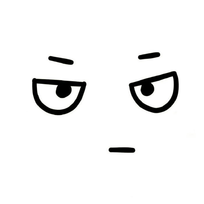 Hình đại diện icon tối giản đẹp phối nền sáng