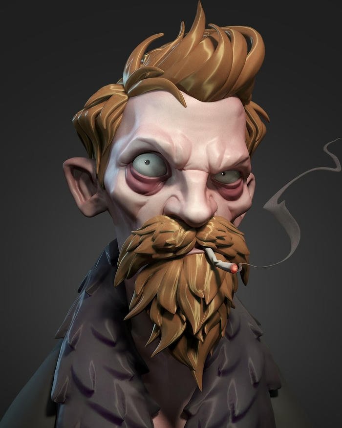 Hình đại diện mặt người nghệ thuật hiện đại