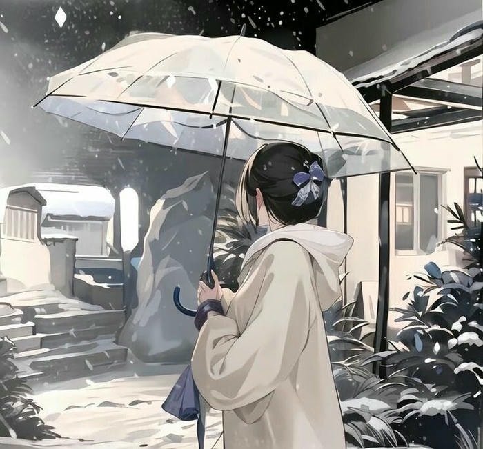 Hình đen trắng phong cách lạnh lùng