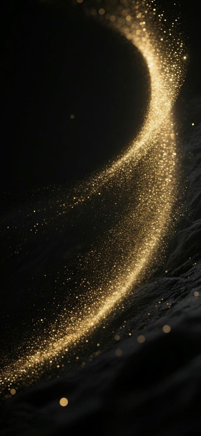 Hình nền đen sang trọng ánh sáng vàng