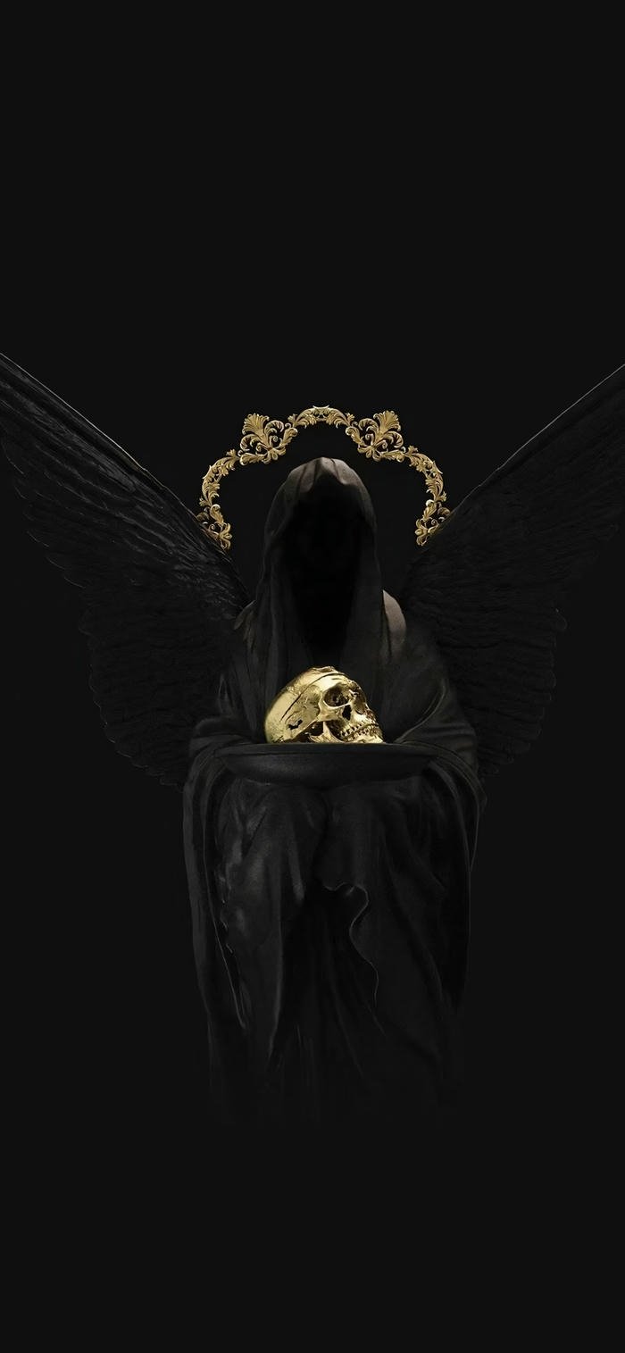 Hình nền đen vàng sang trọng tối giản