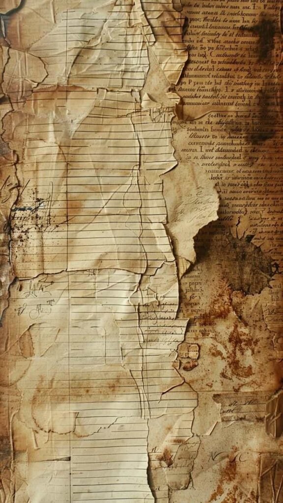 Hình nền texture giấy cổ ngả vàng