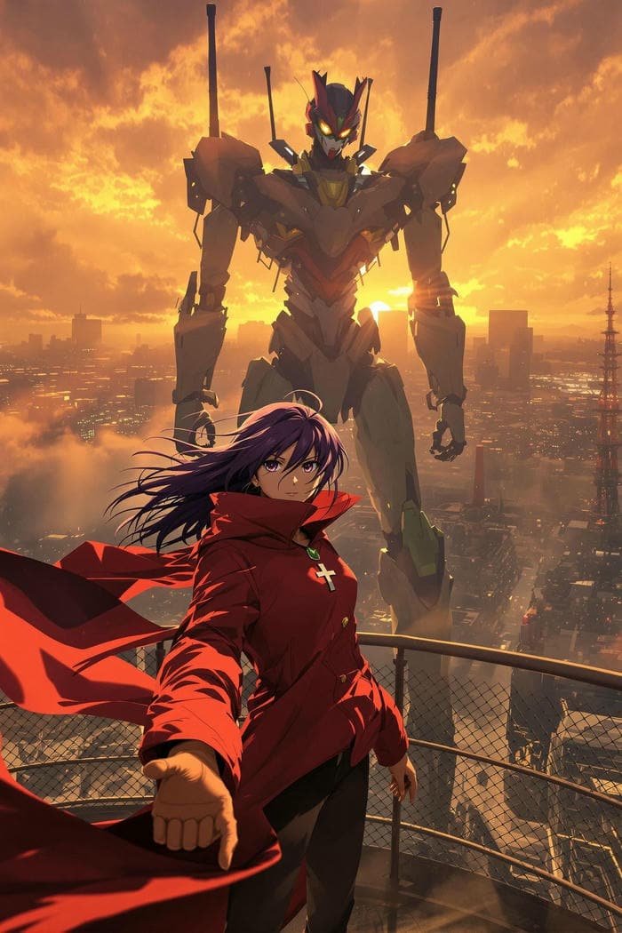 Hình robot anime thế giới tương lai