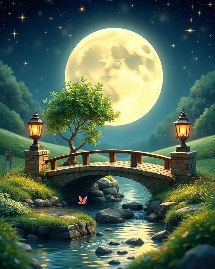 Hình trăng tròn phong thủy đủ đầy