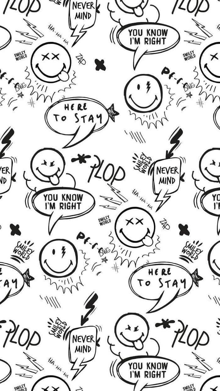 Nền nghệ thuật typography nhiều kiểu chữ