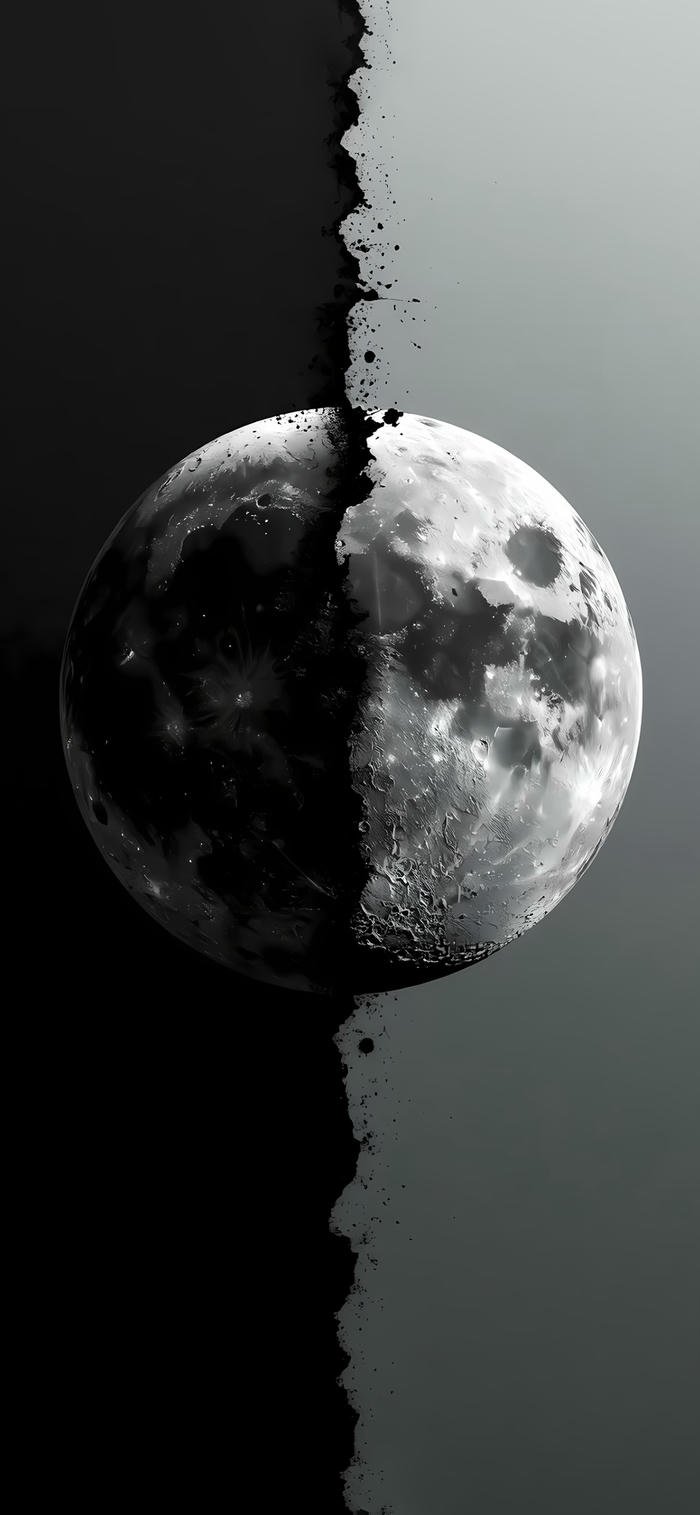 Nền tối sang trọng trái đất âm dương