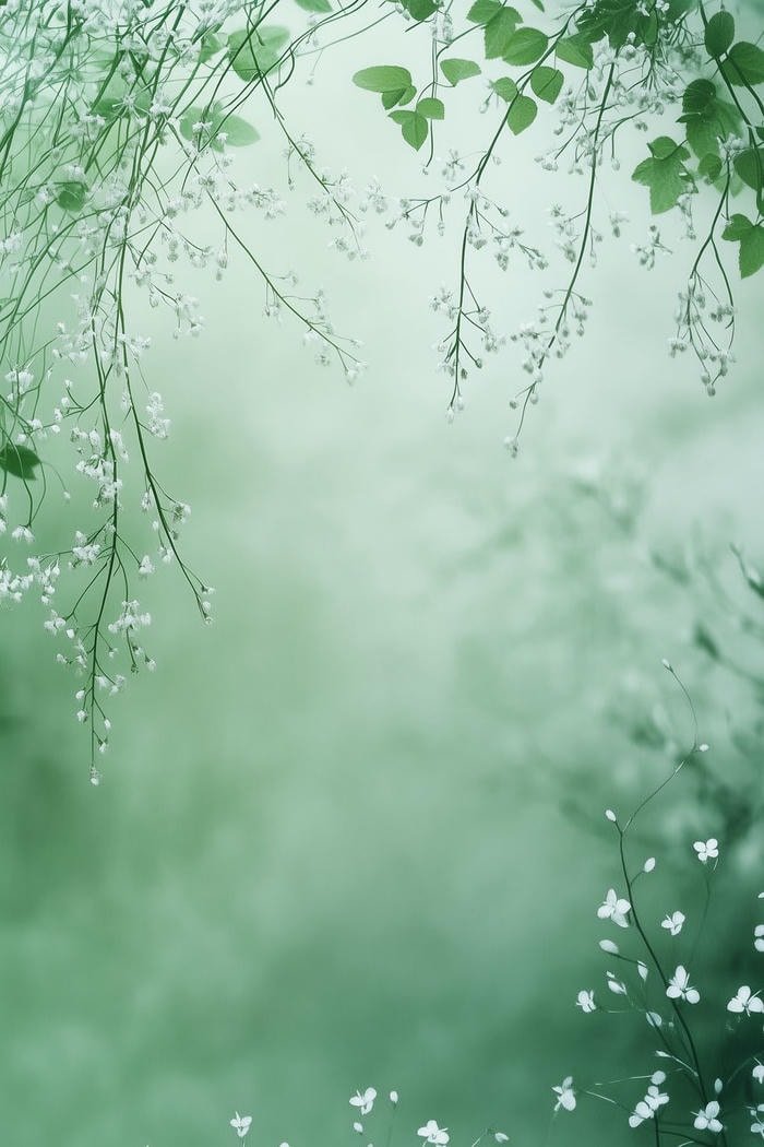 Nền tone xanh ngọc hài mắt tinh tế