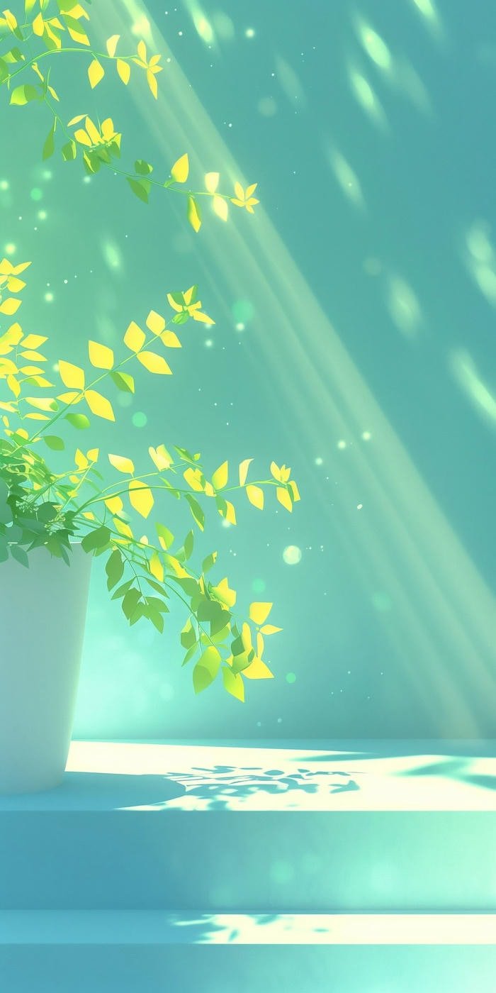 Nền xanh ngọc nhẹ mắt thư giãn