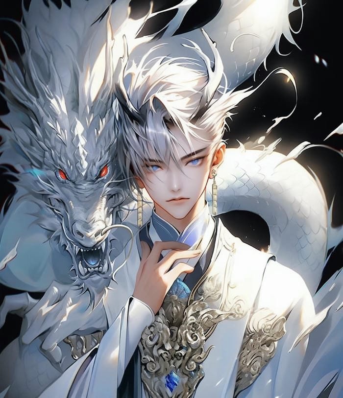 Nhân vật anime kỵ sĩ rồng