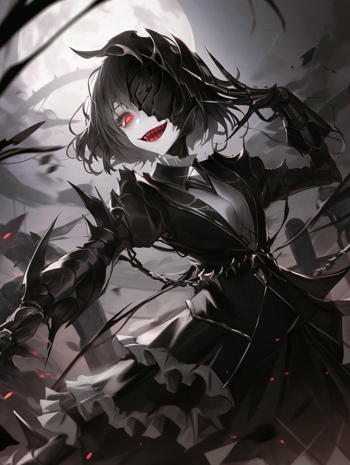 Nữ chiến binh bóng tối vẻ ngoài cuốn hút